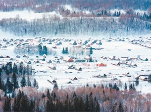 迷人雪都阿勒泰